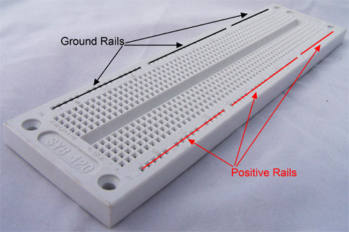 Breadboard Power Buses Breadboard Power Buses