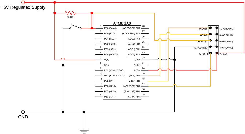 Breadboard Circuit Diagram