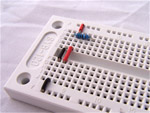 atmega8 circuit, assembling the power supply
