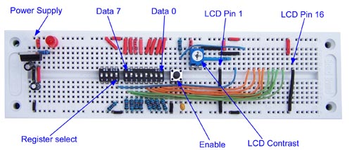 Circuit on Breadboard Circuit on Breadboard
