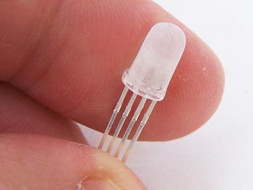 RGB LED lightly sanded RGB LED lightly sanded