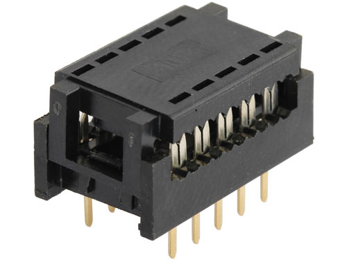 Breadboard Friendly 10 Pin IDC Ribbon Connector Breadboard Friendly 10 Pin IDC Ribbon Connector